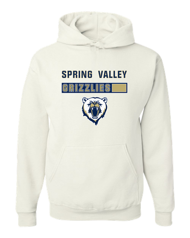 Spring Valley Grizzlies Mascot #7 Men's Premium Hoodie