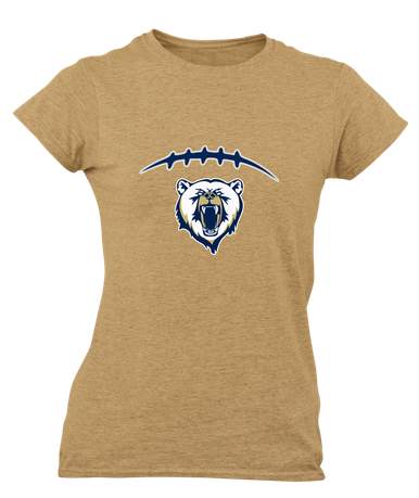 Spring Valley Grizzlies Football #2 Women's Premium SS T-Shirt
