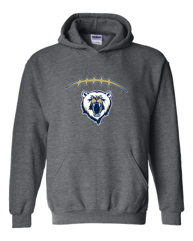 Spring Valley Grizzlies Football #2 Men's Hoodie