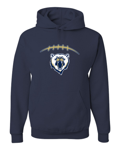 Spring Valley Grizzlies Football #2 Men's Premium Hoodie
