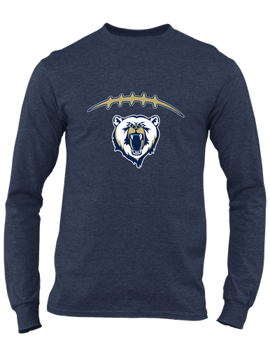 Spring Valley Grizzlies Football #2 Men's LS T-Shirt