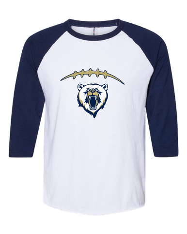 Spring Valley Grizzlies Football #2 Men's Baseball T-Shirt