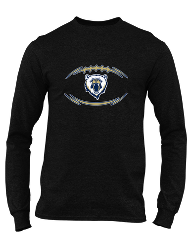 Spring Valley Grizzlies Football #3 Men's Premium LS T-Shirt