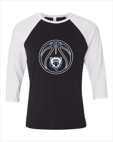 Spring Valley Grizzlies Basketball #2 Women's Baseball T-Shirt