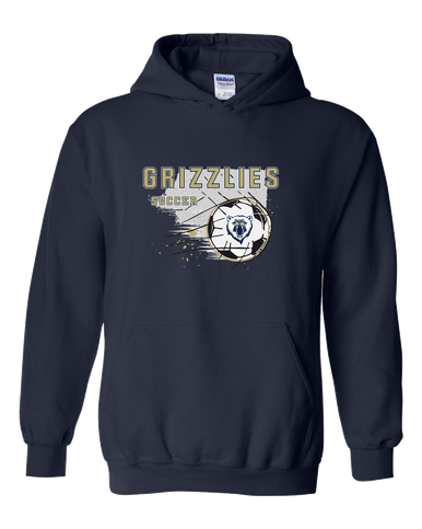 Spring Valley Grizzlies Soccer #2 Men's Hoodie