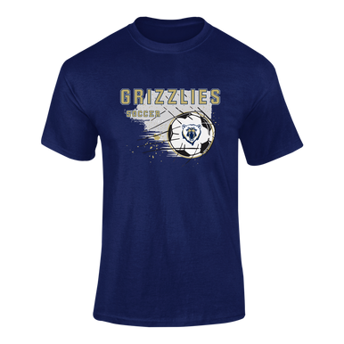 Spring Valley Grizzlies Soccer #2 Men's SS T-Shirt