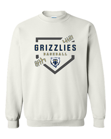 Spring Valley Grizzlies Baseball #2 Men's Sweatshirt