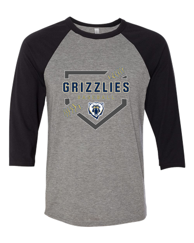 Spring Valley Grizzlies Baseball #2 Women's Baseball T-Shirt
