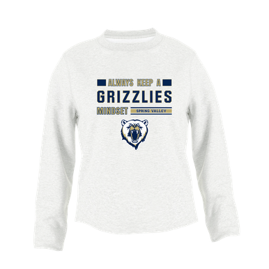 Spring Valley Grizzlies Mindset Women's Sweatshirt