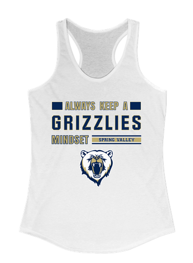 Spring Valley Grizzlies Mindset Women's Tank Top