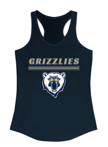 Spring Valley Grizzlies Mascot #8 Women's Tank Top