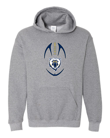 Spring Valley Grizzlies Football #4 Men's Hoodie