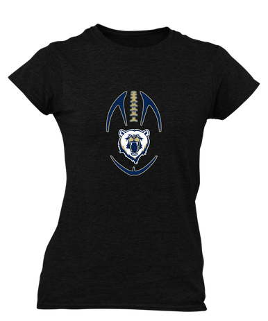 Spring Valley Grizzlies Football #4 Women's SS T-Shirt