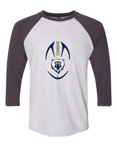Spring Valley Grizzlies Football #4 Men's Baseball T-Shirt
