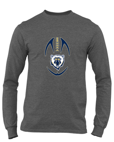 Spring Valley Grizzlies Football #4 Men's Premium LS T-Shirt