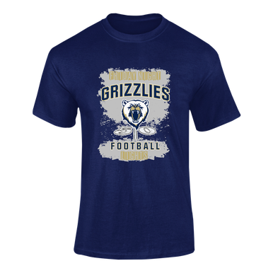 Spring Valley Grizzlies Football #6 Men's Premium SS T-Shirt