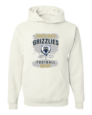 Spring Valley Grizzlies Football #6 Men's Premium Hoodie