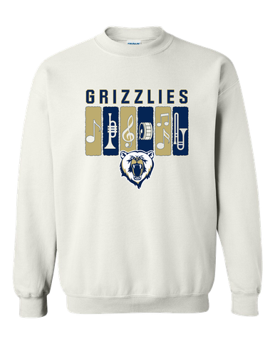 Spring Valley Grizzlies Band # 2 Men's Sweatshirt