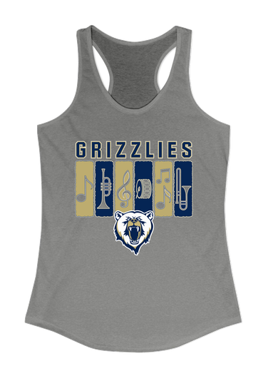 Spring Valley Grizzlies Band # 2 Women's Tank Top