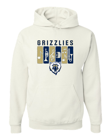 Spring Valley Grizzlies Band # 2 Men's Premium Hoodie