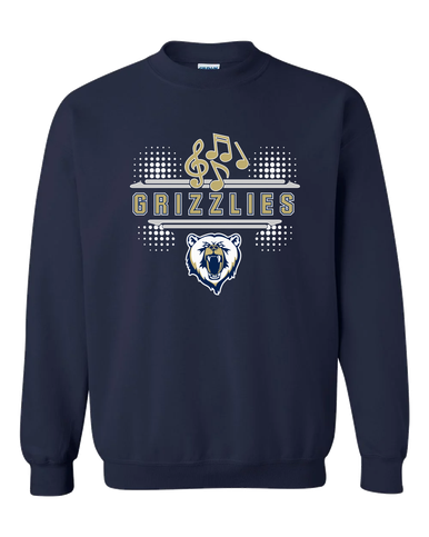 Spring Valley Grizzlies Band # 3 Men's Sweatshirt