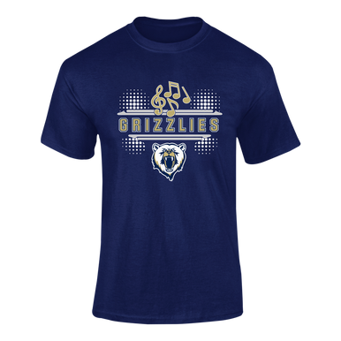Spring Valley Grizzlies Band # 3 Men's SS T-Shirt