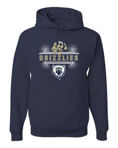 Spring Valley Grizzlies Band # 3 Men's Premium Hoodie