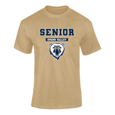 Spring Valley Grizzlies Senior #2 Men's SS T-Shirt