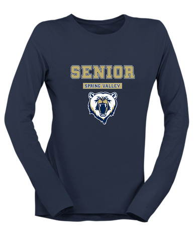 Spring Valley Grizzlies Senior #2 Women's Premium LS T-Shirt