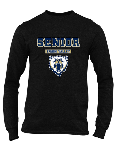 Spring Valley Grizzlies Senior #2 Men's LS T-Shirt