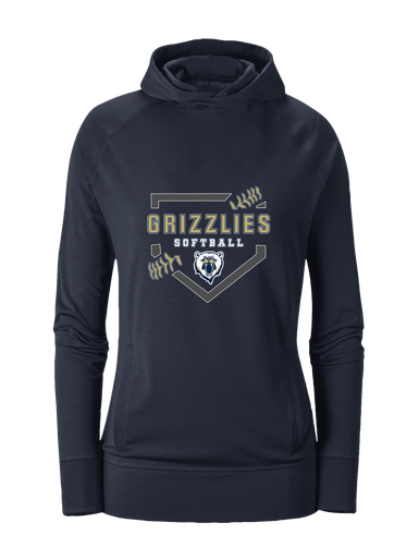 Spring Valley Grizzlies Softball #2 Women's Hoodie