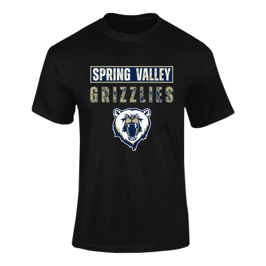 Spring Valley Grizzlies Mascot #9 Men's Premium SS T-Shirt