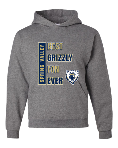 Spring Valley Grizzlies Best Grizzly Fan Men's Premium Hoodie