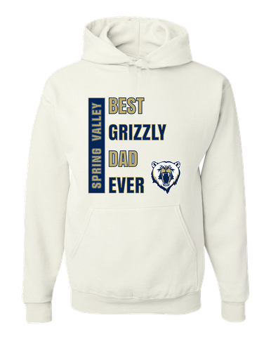 Spring Valley Grizzlies Best Grizzly Dad Men's Premium Hoodie