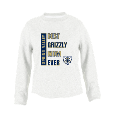 Spring Valley Grizzlies Best Grizzly Mom Women's Sweatshirt