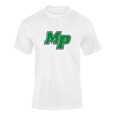 Myers Park Mustangs Script MP Mascot #1 Men's Premium SS T-Shirt