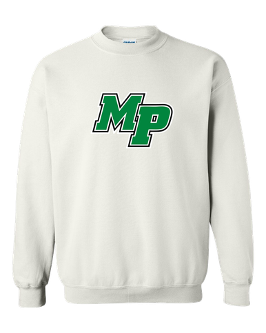 Myers Park Mustangs Script MP Mascot #1 Men's Sweatshirt