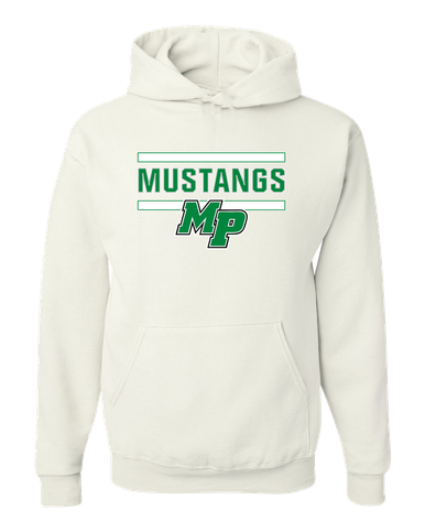 Myers Park Mustangs Script MP Mascot #5 Men's Premium Hoodie