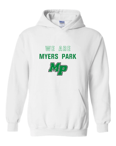 Myers Park Mustangs Script MP We Are Men's Hoodie
