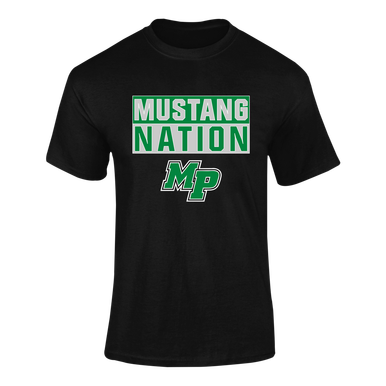 Myers Park Mustangs Script MP Nation #1 Men's Premium SS T-Shirt