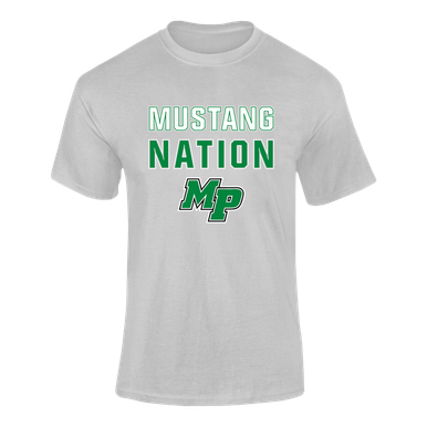 Myers Park Mustangs Script MP Nation #2 Men's Premium SS T-Shirt