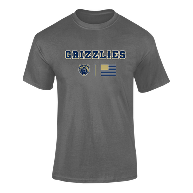 Los Osos Grizzlies Team Colors Flag Men's Premium SS T-Shirt