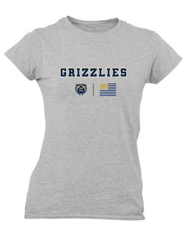 Los Osos Grizzlies Team Colors Flag Women's SS T-Shirt