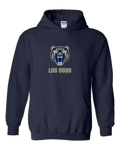 Los Osos Grizzlies Mascot #2 Men's Hoodie
