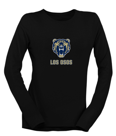 Los Osos Grizzlies Mascot #2 Women's LS T-Shirt