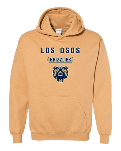 Los Osos Grizzlies Mascot #3 Men's Hoodie
