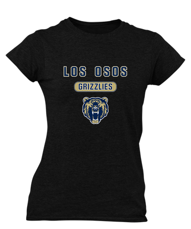 Los Osos Grizzlies Mascot #3 Women's Premium SS T-Shirt