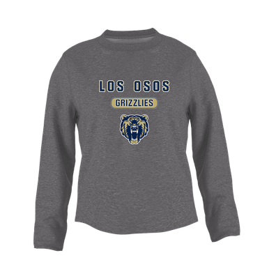 Los Osos Grizzlies Mascot #3 Women's Sweatshirt