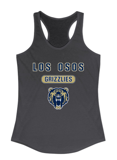 Los Osos Grizzlies Mascot #3 Women's Tank Top