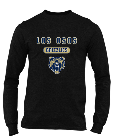 Los Osos Grizzlies Mascot #3 Men's Premium LS T-Shirt